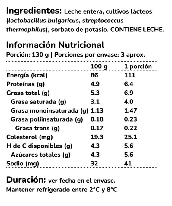 YOGURT GRIEGO - 400g - Fresca Rebeca2
