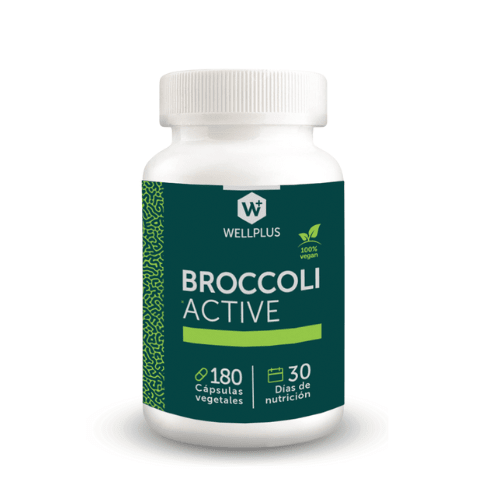 BROCCOLI ACTIVE - 180 cápsulas - WELLPLUS1