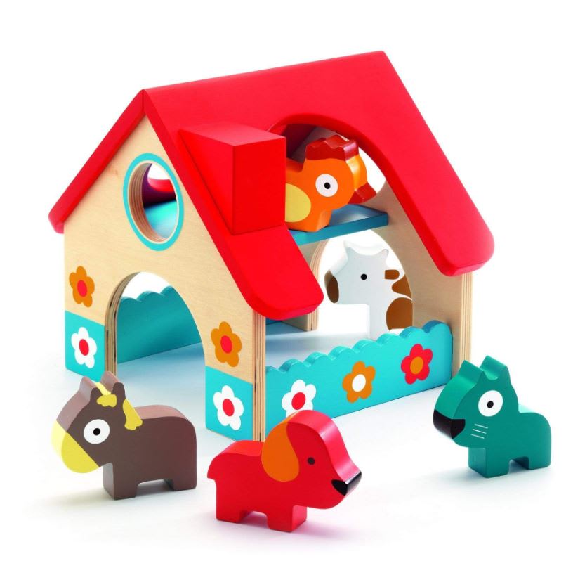 Minifarm Granja de madera - DJECO1