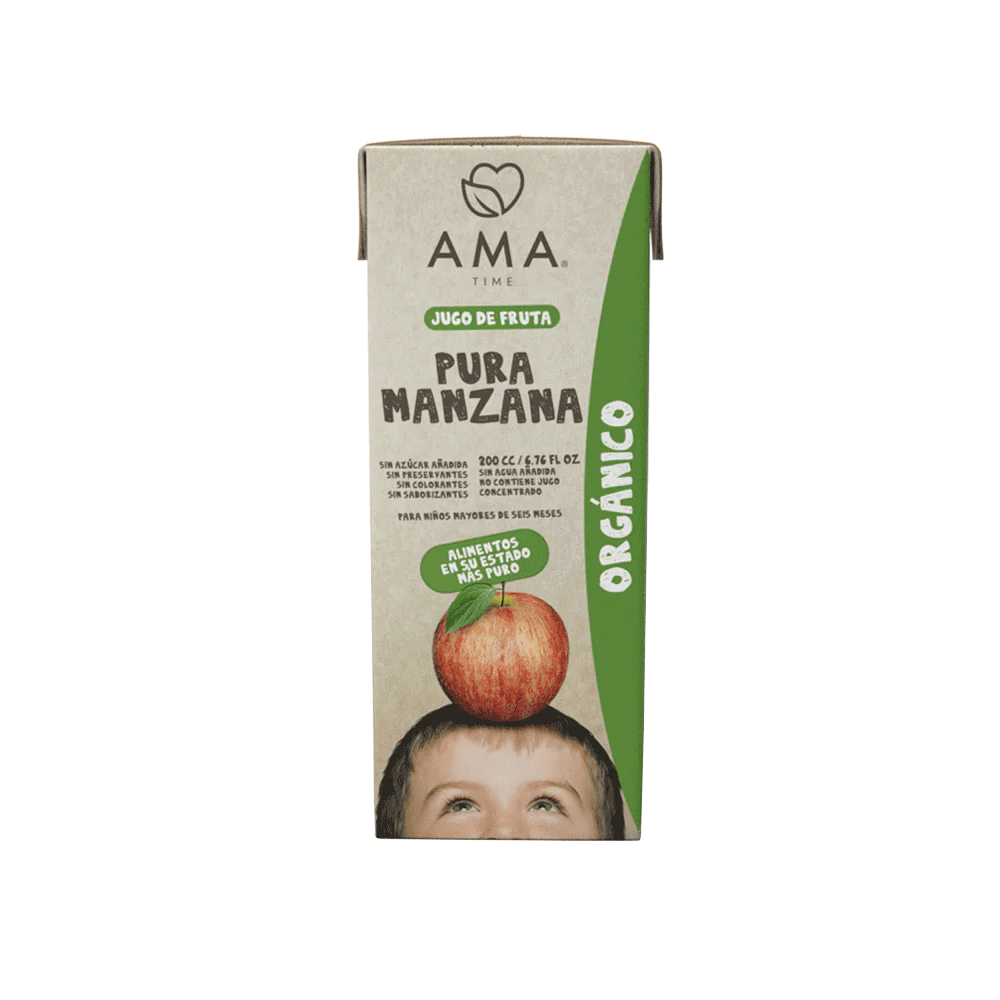 JUGO DE MANZANA ORGÁNICO 200ml1