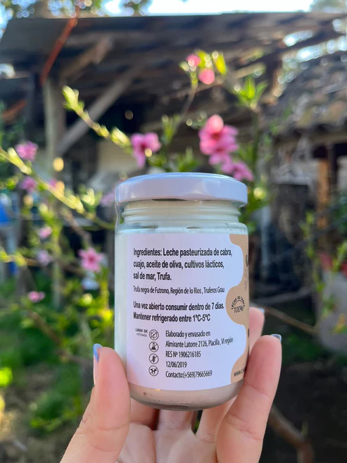 QUESO UNTABLE TRUFADO - 150g - Cabritalegre2