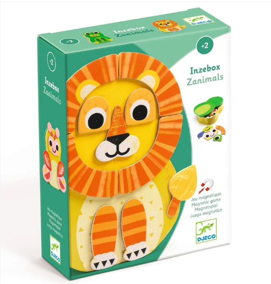 Juego de madera magnético - ZANIMALS - 32 PIEZAS - Djeco1