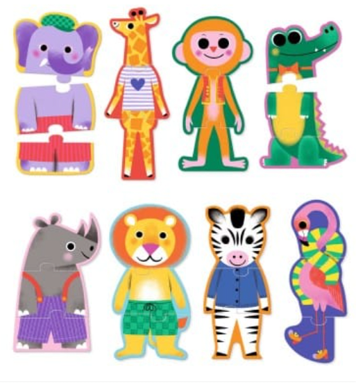 Puzzle Trio Sabana - 24 piezas - Djeco2