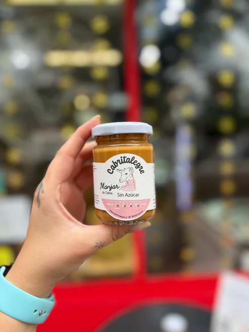 MANJAR de CABRA SIN AZÚCAR - 160g - Cabritalegre1