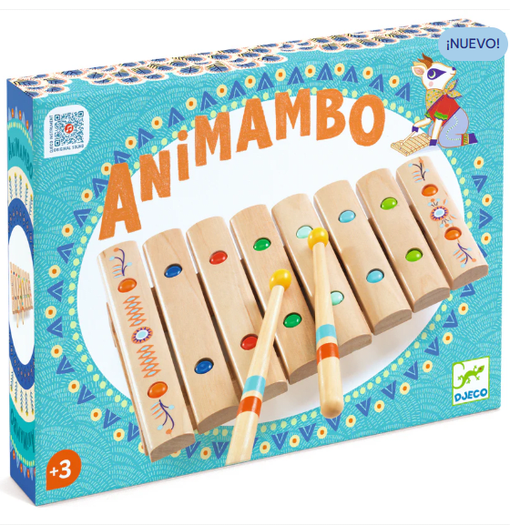 XILÓFONO Infantil de madera 8 Notas – Animambo1