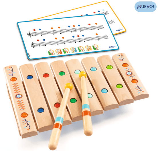 XILÓFONO Infantil de madera 8 Notas – Animambo2