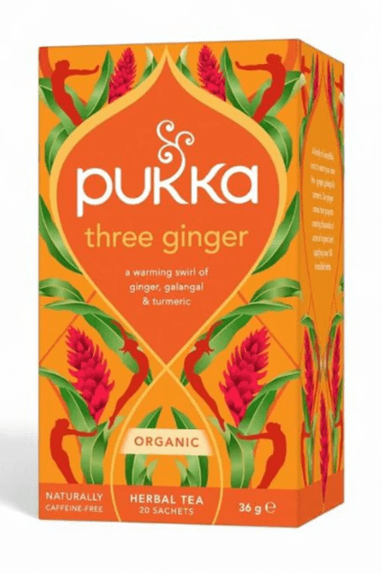 TÉ ORGÁNICO - THREE GINGER - 20 BOLSITAS1