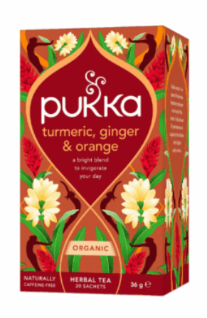 TÉ ORGÁNICO PUKKA - TURMERIC, GINGER and ORANGE X 20 BOLSITAS1