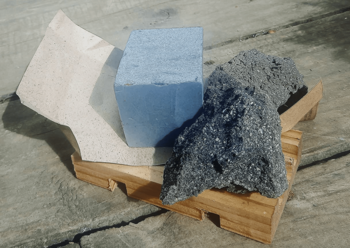 JABÓN de ARCILLA VOLCÁNICA MAGMA (Volcán Lonquimay) - 250gr - Budaslemu2