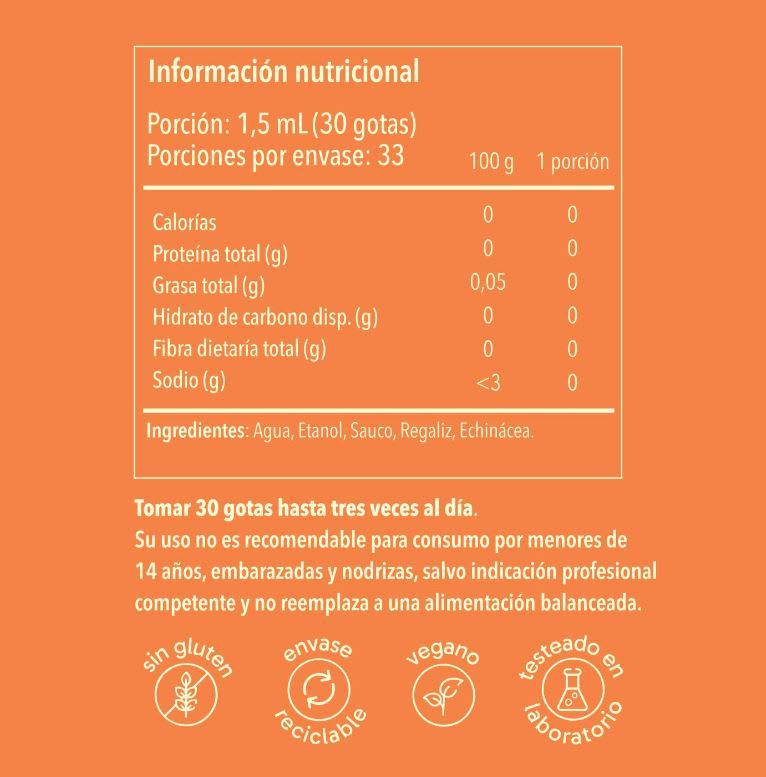 INMUNIA - Gotas 50 ML - Flora y Espora2