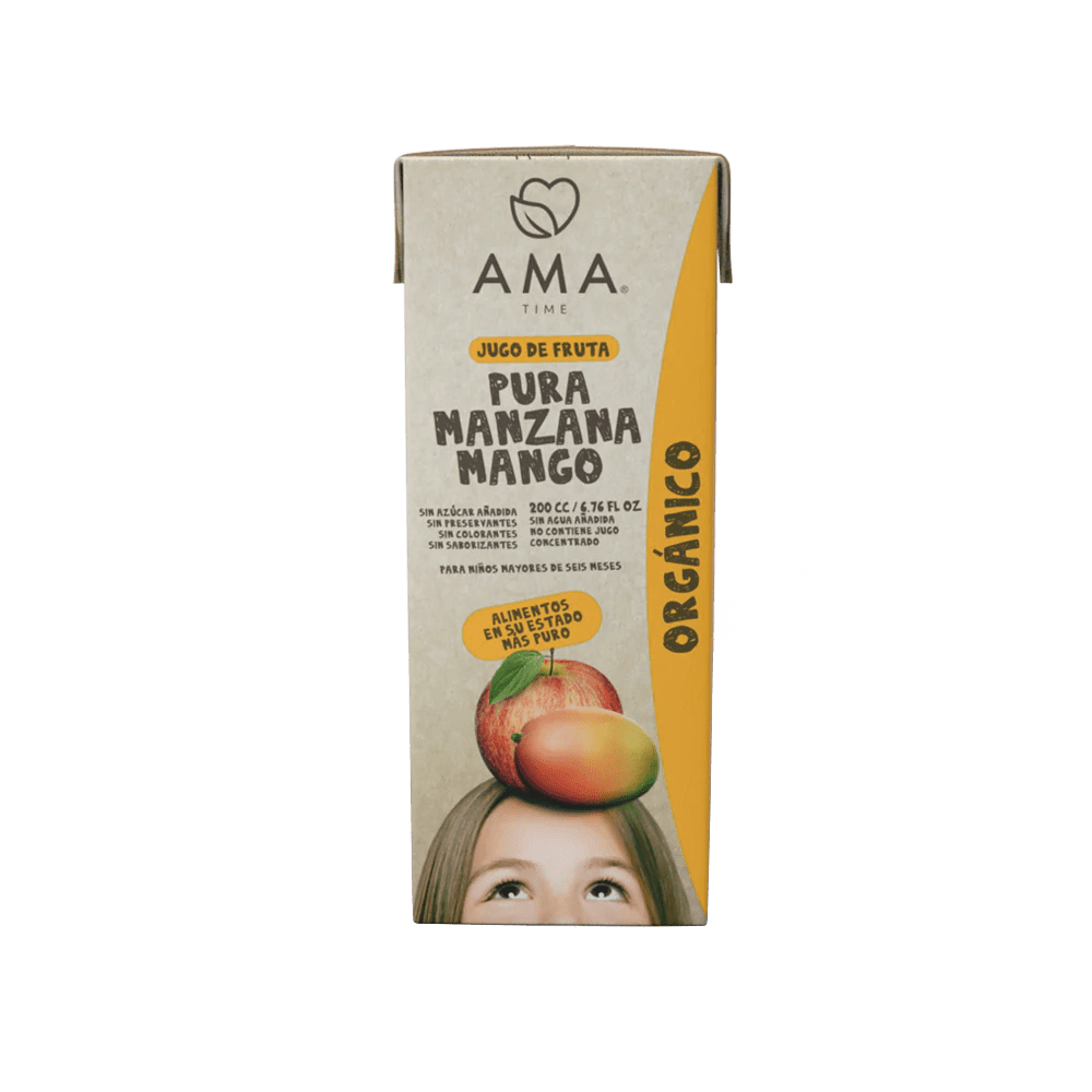 JUGO de MANZANA y MANGO  - 200ml CAJITA1