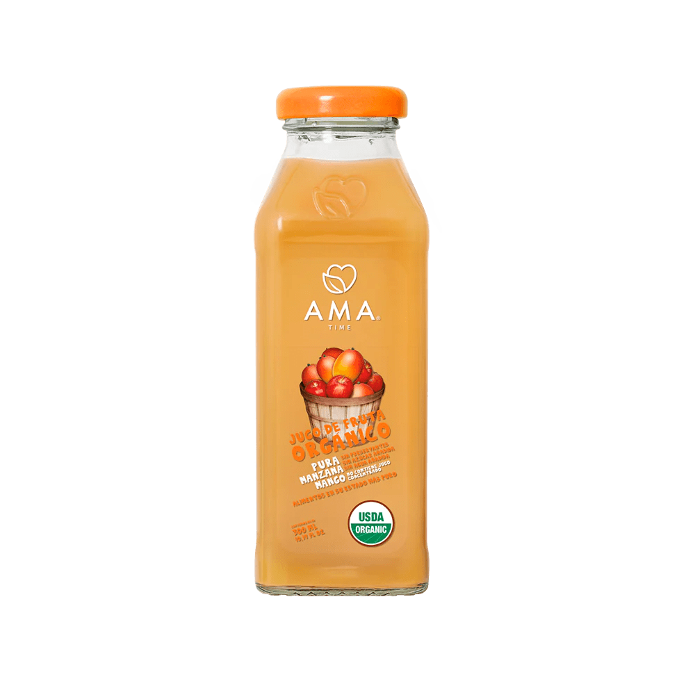JUGO DE MANZANA Y MANGO - 300 ml VIDRIO1