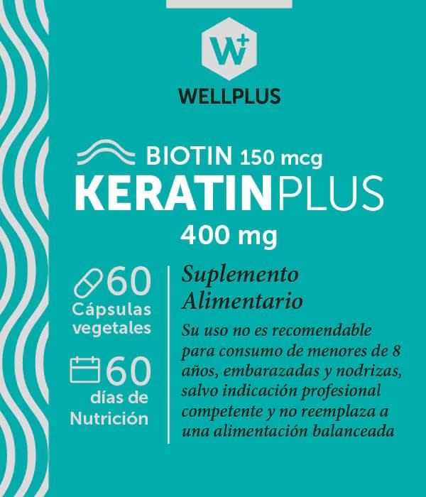 KERATIN PLUS BIOTIN - 60 CÁPSULAS3