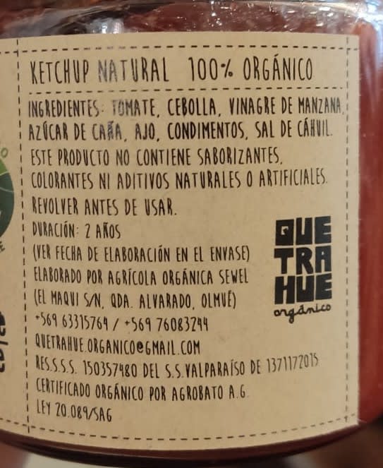 KETCHUP orgánico - 250GR2