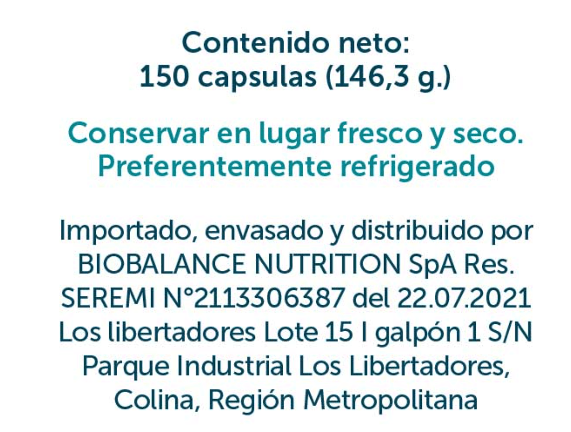 L-GLUTAMINA PURE - 150 Cápsulas - Wellplus3