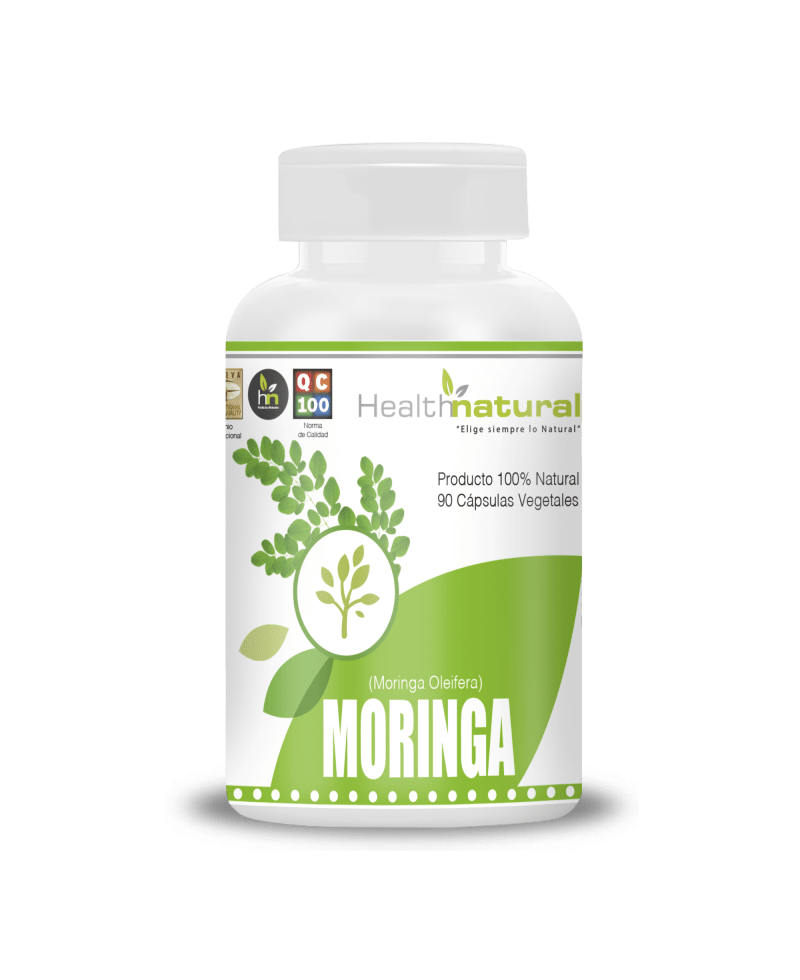 MORINGA - 90 cápsulas - 500mg - Health Natural1