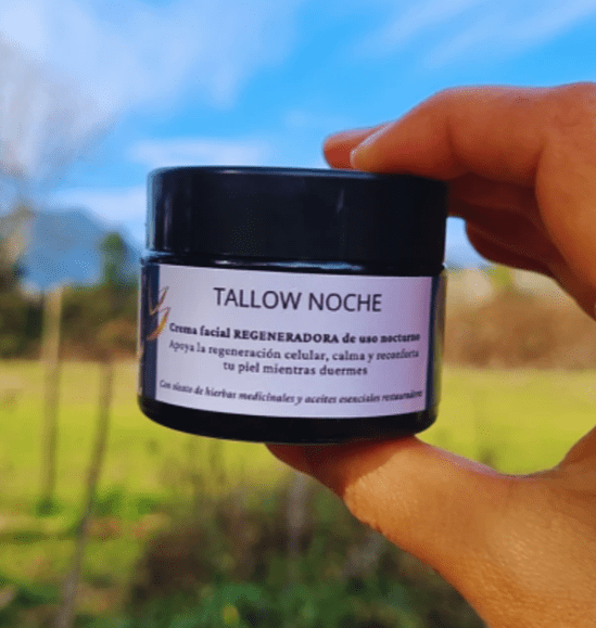 CREMA FACIAL TALLOW NOCHE - CORDERO - 50 ml - De Praderas y Bosques2