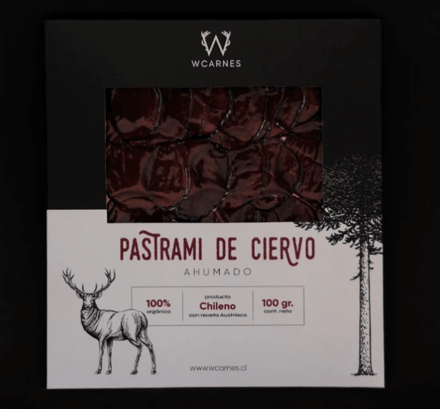 CIERVO – PASTRAMI – 100g  – W Carnes 2