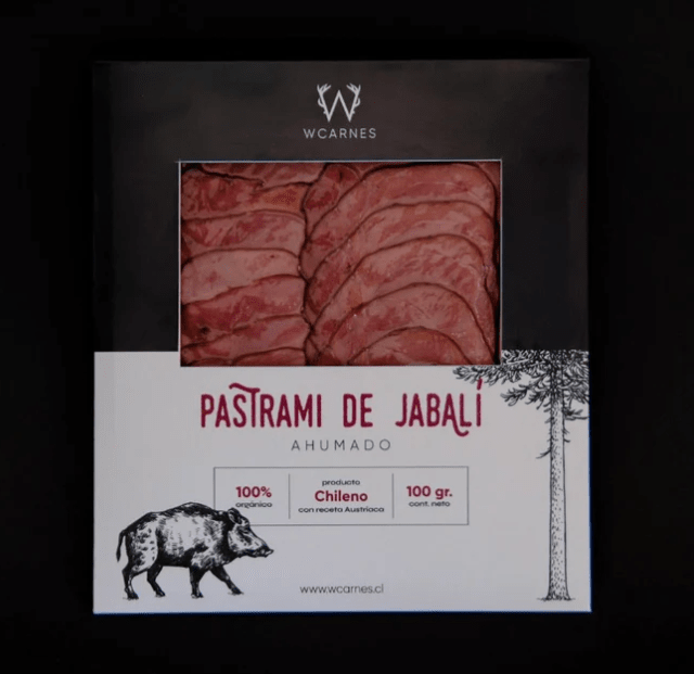 JABALÍ – PASTRAMI - 100g –  W Carnes2