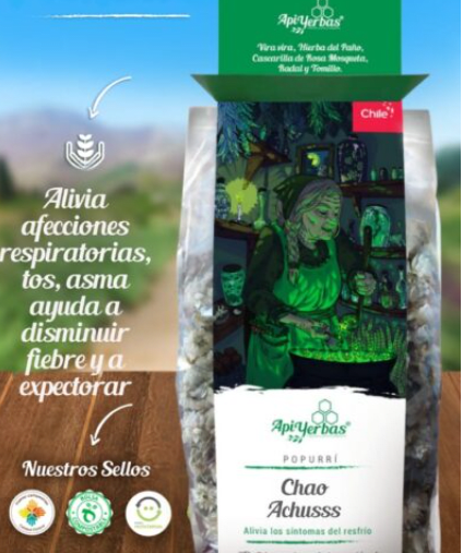 POPURRÍ CHAO achuss - 30g - Apiyerbas1