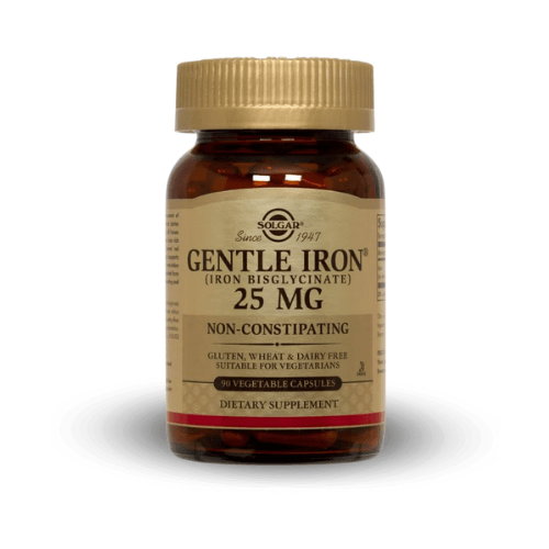 GENTLE IRON  - 25 MG - 90 Cápsulas - Solgar1