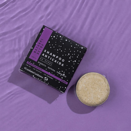 SHAMPOO ANTICAÍDA en BARRA 70g - NATURAL DETOX1