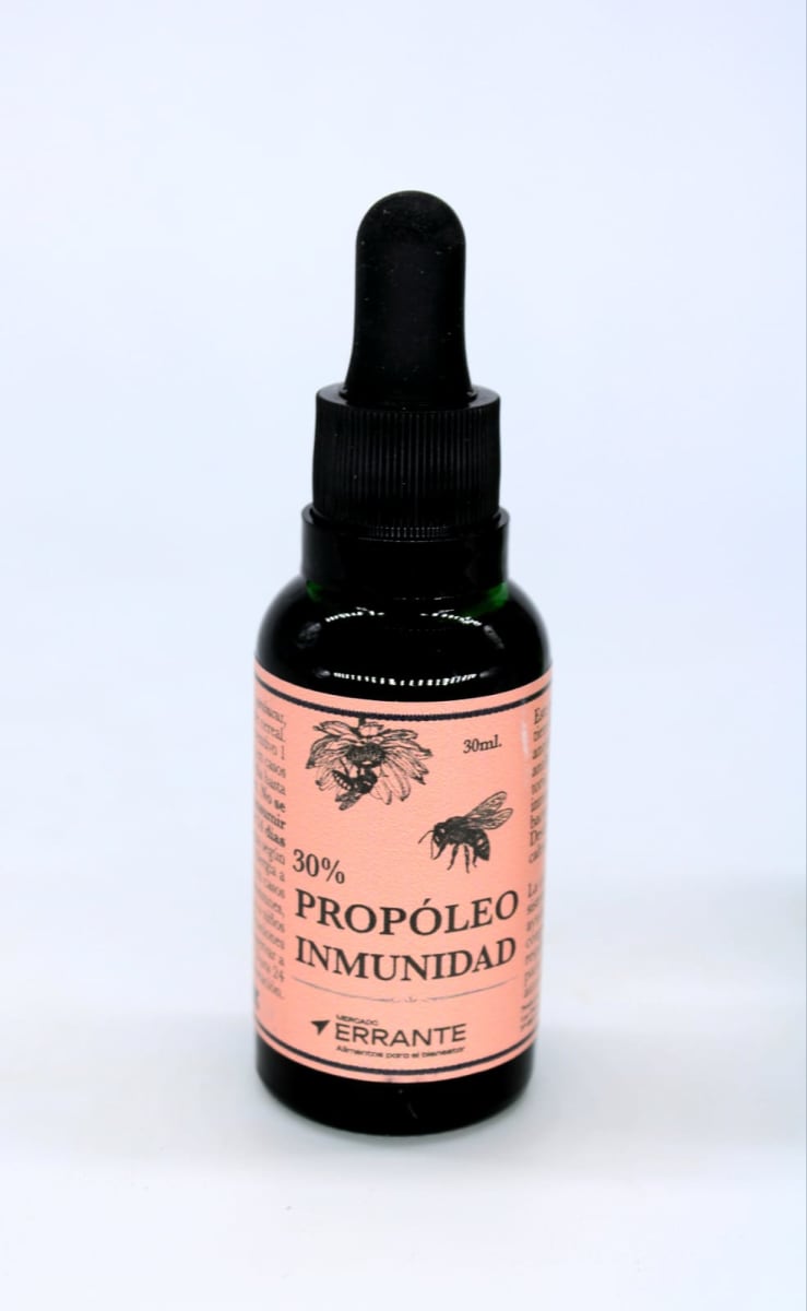 PROPÓLEO INMUNIDAD (SAUCO - EQUINACEA) - 30ml - Mercado Errante1