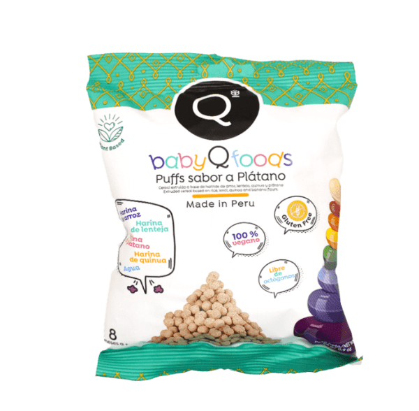 PUFFS SABOR PLATANO - 25G - QFOODS1