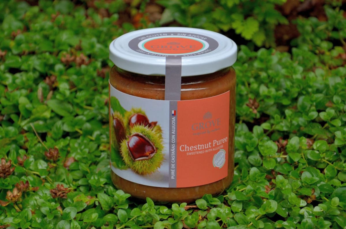 PURE de CASTAÑAS con ALULOSA - 480g - Grove1