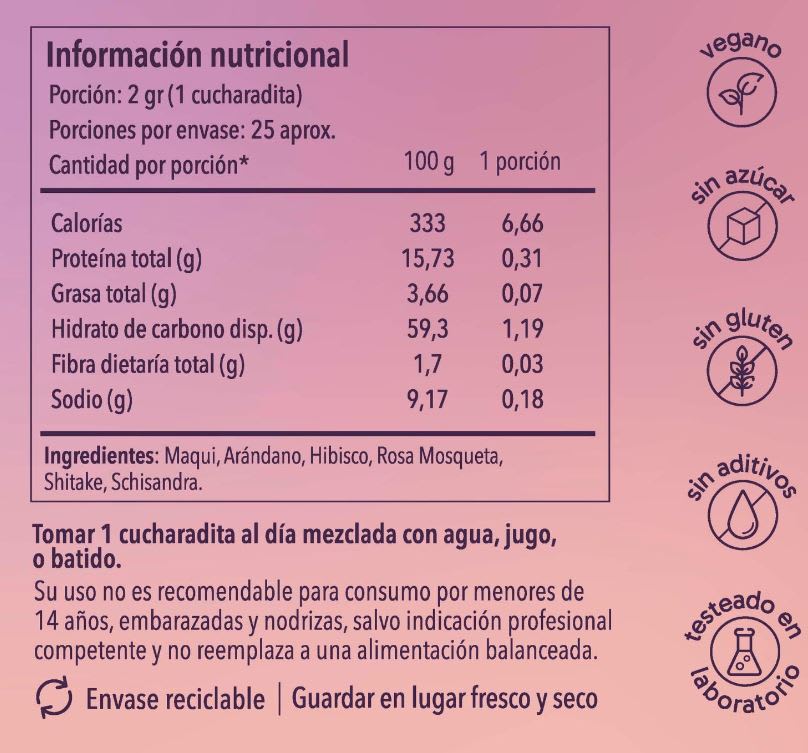 RADIANTE - Polvo 50 Gr - Flora y Espora2