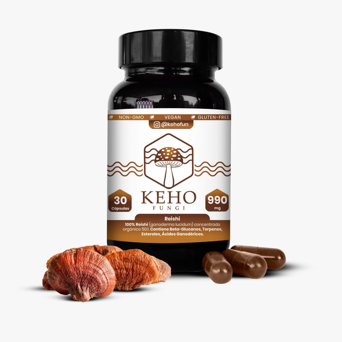 REISHI - concentrado - 60 CÁPSULAS1