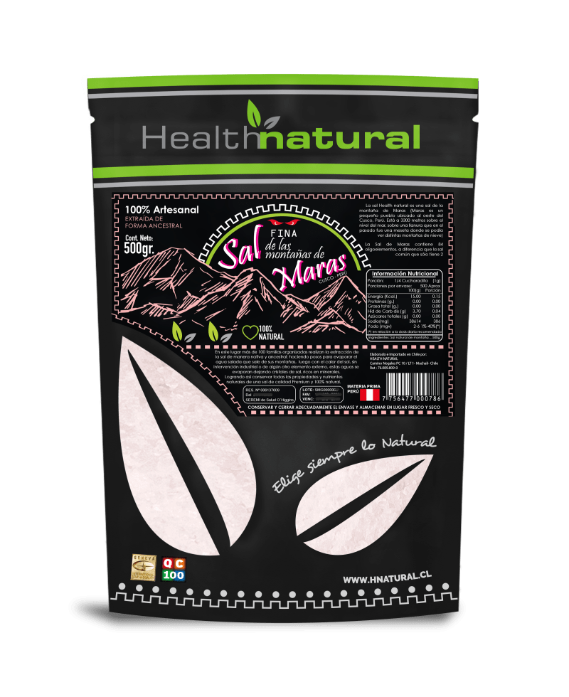 SAL FINA de MONTAÑA de MARAS - 500g - Health Natural1
