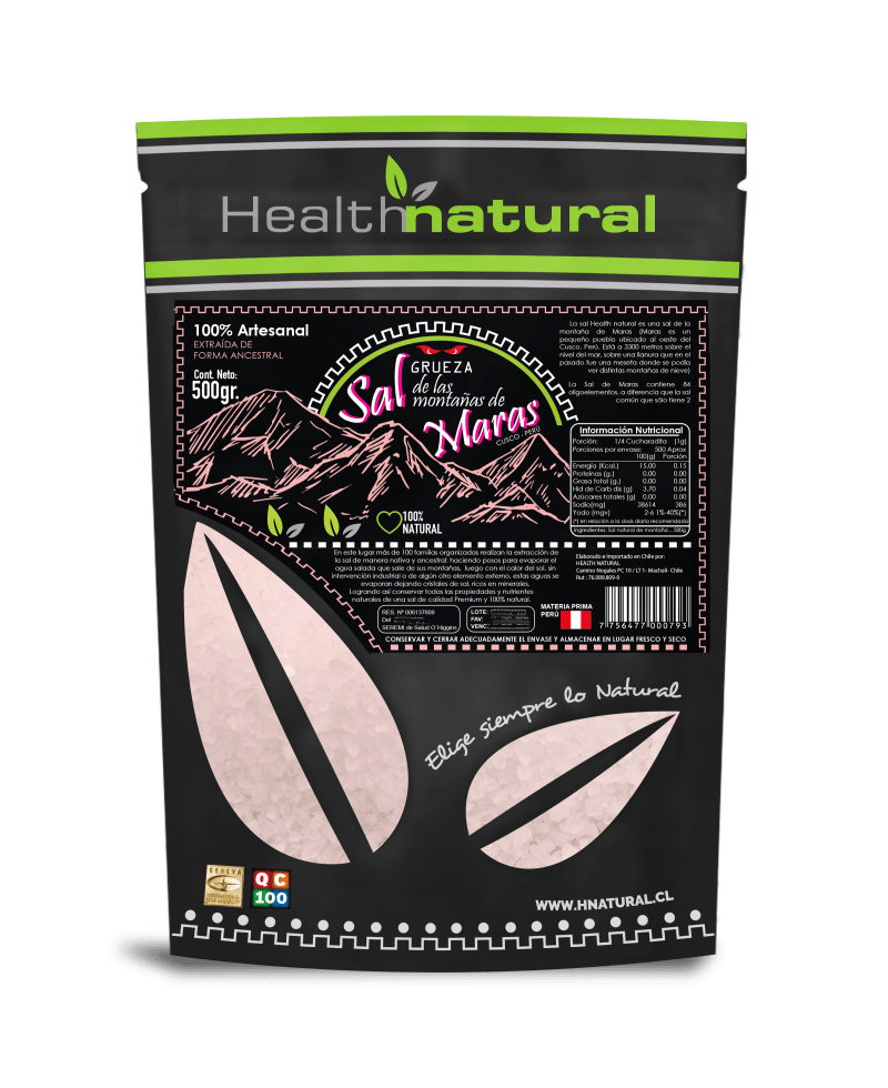SAL GRUESA de MONTAÑA de MARAS - 500g - Health Natural1