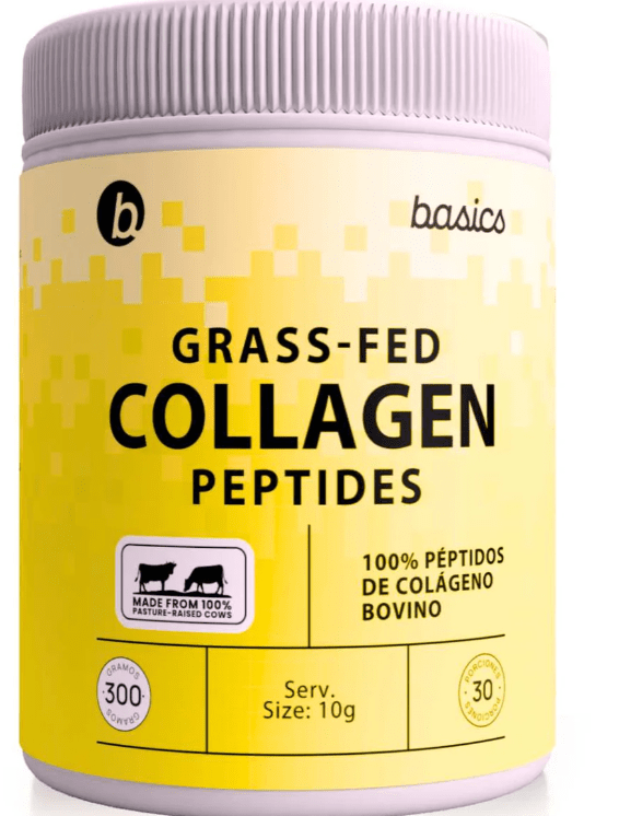 PÉPTIDOS de COLÁGENO - Grass fed - 300g -Basics Nutrition2