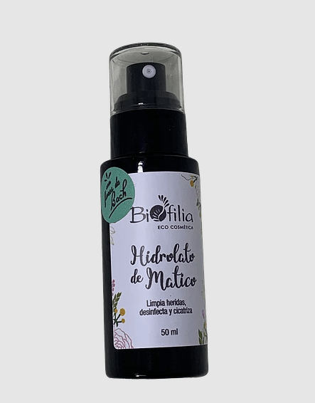 HIDROLATO con FLORES DE BACH MATICO - 50ml - Biofilia1