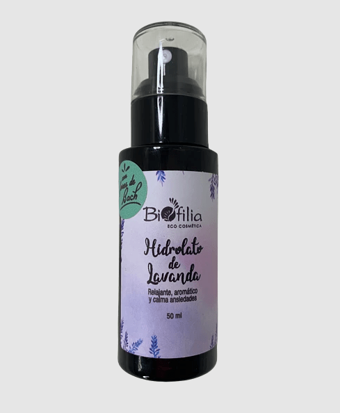 HIDROLATO con FLORES DE BACH LAVANDA - 50ml - Biofilia1