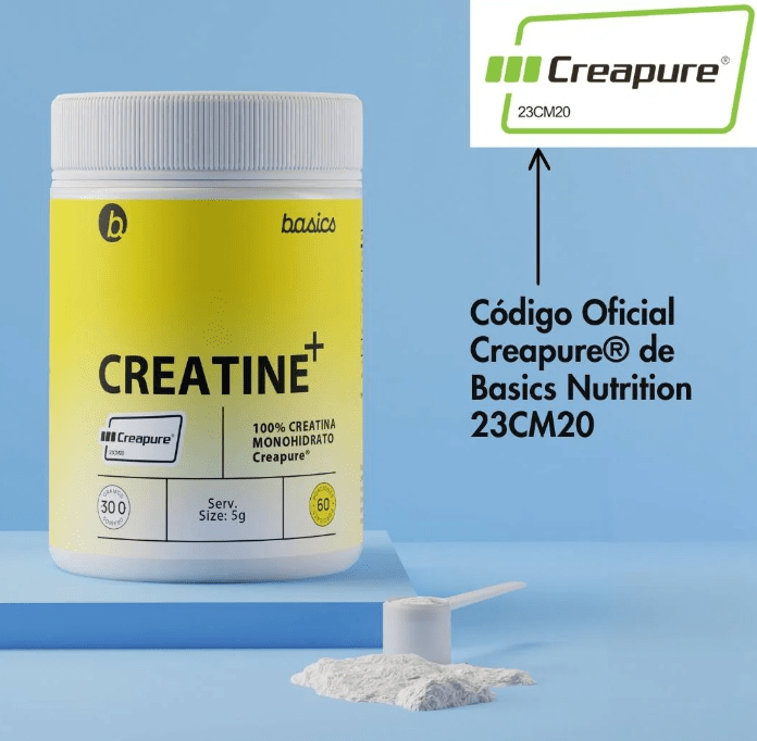 CREATINA monohydrate CREAPURE - 300g - Basics Nutrition4