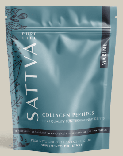PÉPTIDOS de COLÁGENO  MARINO - 600g - Sattva Pure Life2