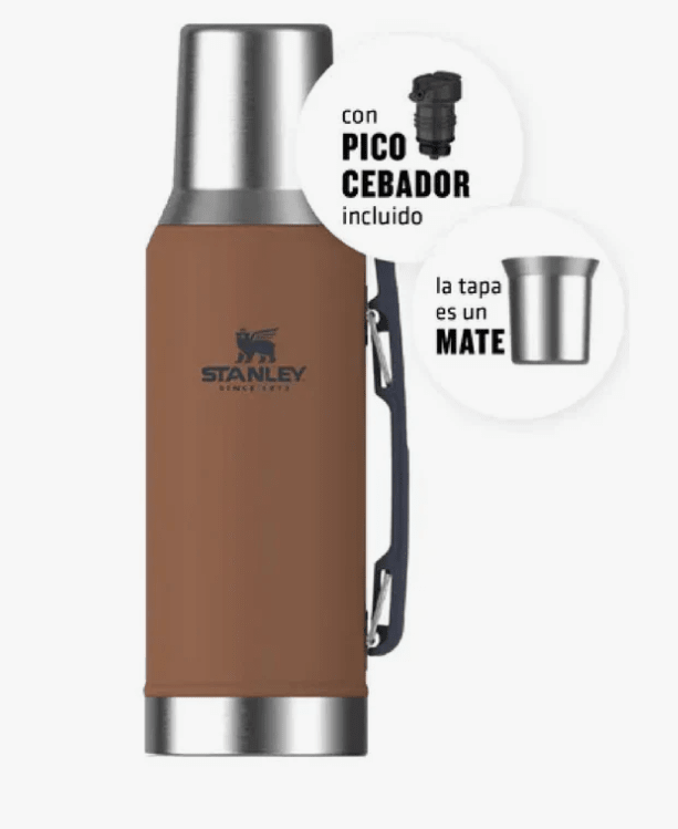 TERMO  MATE SYSTEM CLASSIC - Toast 1.2 L - Stanley3