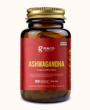 ASHWAGANDHA - India - 90 caps x 500mg - RI&CO1