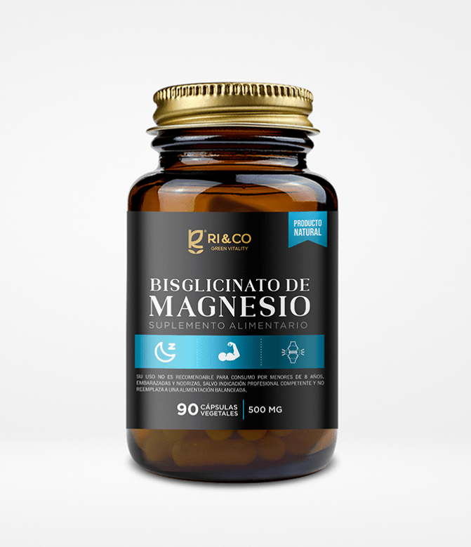 BISGLICINATO de MAGNESIO - 90 caps x 500mg - RI&CO1