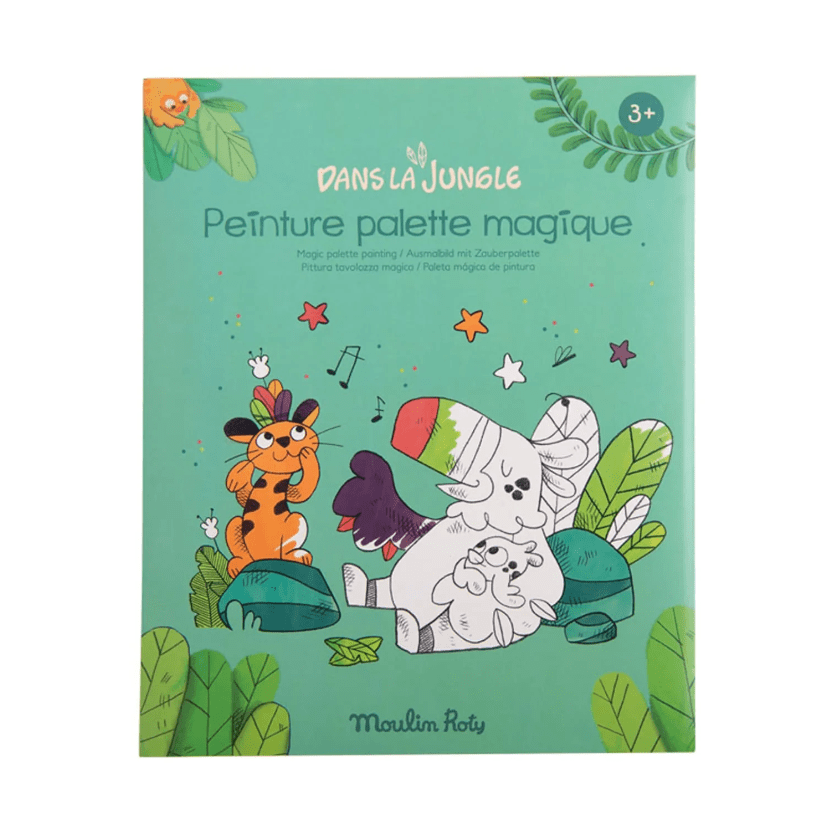 Paleta magica de pintura Jungla - Moulin Roty2