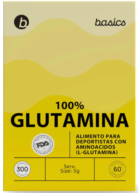 GLUTAMINE 1OO% - 300g - Basics Nutrition3
