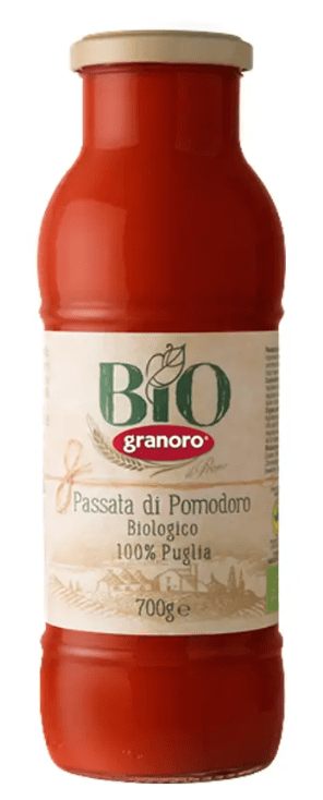SALSA DE TOMATE - PASSATA DI POMODORO BIO - 700g - Granoro1
