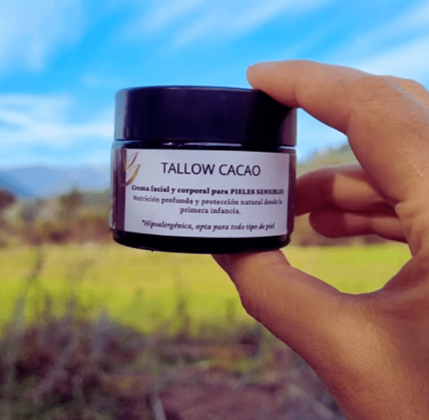 CREMA FACIAL TALLOW SENSITIVE - CORDERO - 50 ml - De Praderas y Bosques1