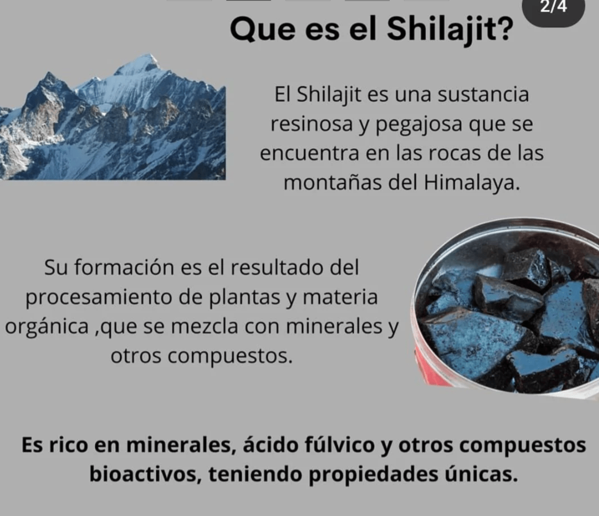 SHILAJIT HIMALAYA Resina - 50g - Keho3