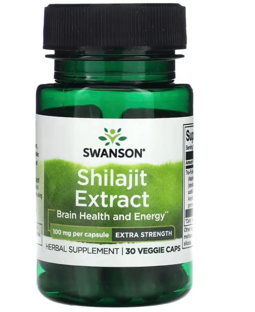 SHILAJIT EXTRACT  100 mg -  30 cápsulas - Swanson1