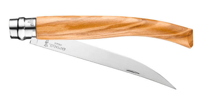 CUCHILLO OPINEL N°12 SLIM - MANGO de OLIVO  - Opinel2