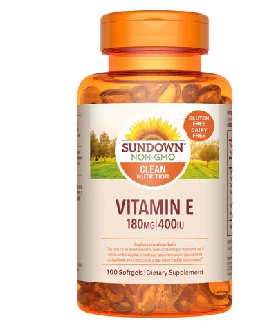 VITAMINA E 400 UI - 100 soft esp - Sundown1