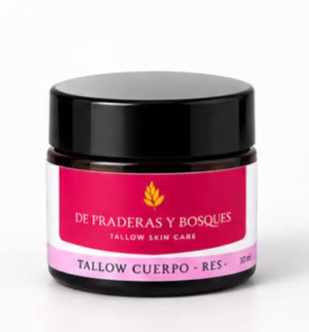 CREMA MINI CUERPO TALLOW - VACUNO - 10 ml - De Praderas y Bosques1